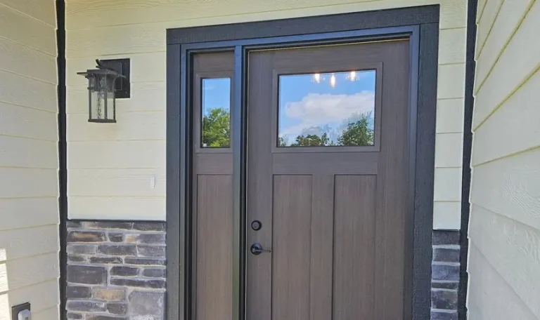 Fiberglass Door Installation